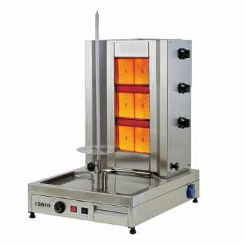 Gas-Döner- / Gyrosgrill | 9.75 kW 3 Brenner