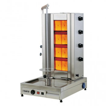 Gas-Döner- / Gyrosgrill | 13 kW 4 Brenner