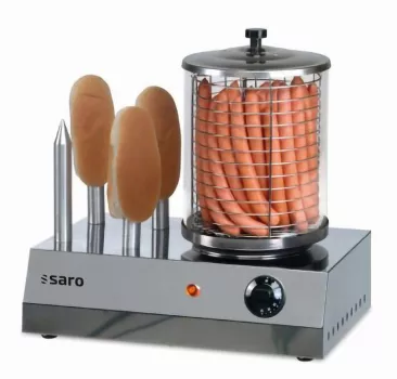 Hot-Dog-Maker 1 kW | B 400 x L 260 x H 420 mm