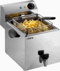 Fritteuse 3.25 kW 8 Liter | Becken mit Kältezone