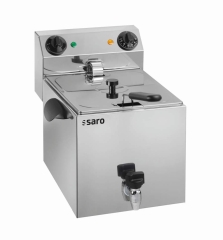 Fritteuse 6 kW 10 L | Stufenlose Temperatureinstellung