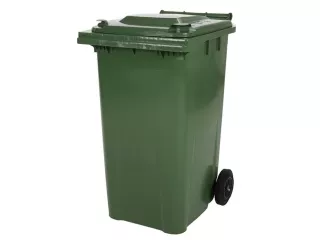 2 Rad Müllgroßbehälter 80 Liter grün