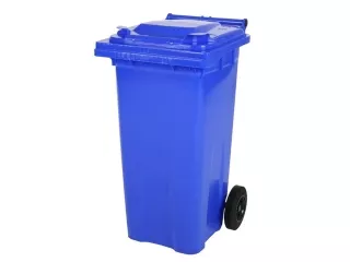 2 Rad Müllgroßbehälter 120 Liter blau