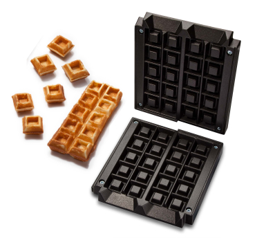 Neumärker Waffo-Biss bakplaatset voor Helios verticaal-baksysteem (CNC-gefreesd)