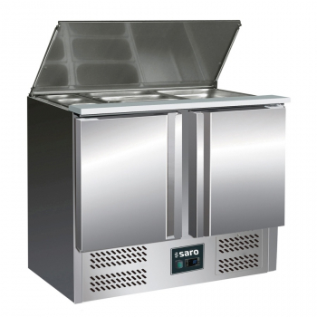 Saladette mit Polyethylen-Schneidebrett