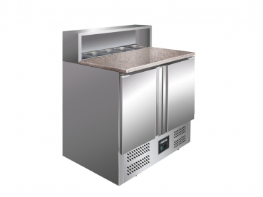 Pizzadette Granitarbeitsplatte | B 900 x L 700 x H 1090 mm