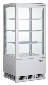 Kühlvitrine 78 L weiß | B 428 x L 386 x H 960 mm