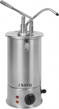 Verwarmde sausdispenser | Waarschuwing bij oververhitting