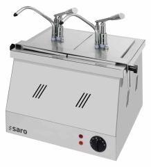Bainmarie 2X1/4 GN 200 met dispenser
