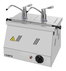 Bainmarie 2X1/6 GN 200 met dispenser