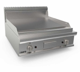 Gasgrillplaat 800 mm breed Tafelmodel glad