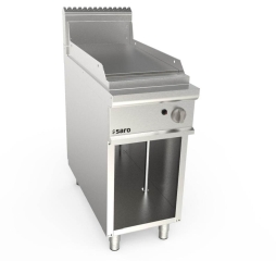 Gasgrillplaat 400 mm breed Vrijstaand apparaat glad