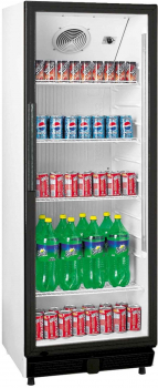 Getränkekühlschrank mit Glastür 230 L | B530 x L635 x H1442