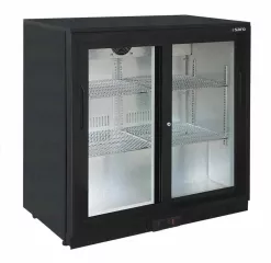 Barkühlschrank mit 2 Schiebetüren 198 Liter