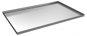 Alu-Backblech 2/3 GN Aluminium
