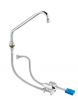 Armatur mit Fußpedal - Kaltwasser Set NICOLE
