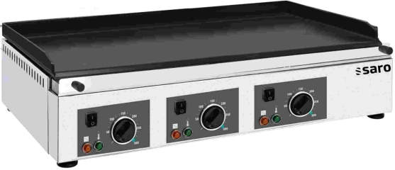 Griddleplatte 6 kW | Bratplatte glatt | Keramische Beschichtung