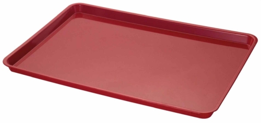 ABS dienblad 600 x 400 kleur rood