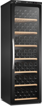 Weinkühlschrank mit Glastür 177 Flaschen | 600 x 700 x 1865