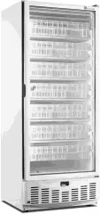 Tiefkühlschrank mit Glastür 525 L | B 750 x T 740 +45 x H 1900