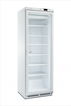Tiefkühlschrank mit Glastür weiß ACE 430 CS PV - Gastrokühlung für Profis