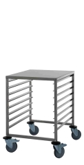 Tischwagen für Behälter GN2/1 + GN1/1