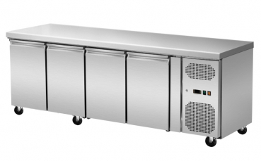 Tiefkühltisch 4 Türen 700 Liter - Professioneller Tiefkühlschrank für die Gastronomie