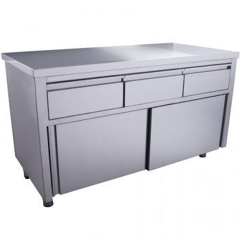 Schiebetürenschrank | 3 Schubladen 1400X700mm
