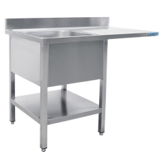 Spülcenter 1 Becken links | B 1200 x T 600