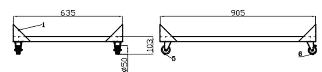 Unterbau Für Saladette 3 Türen