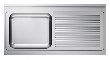 700 Spültischplatte 1 Links 1400