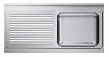 700 Spültischplatte 1 Rechts 1400