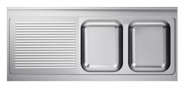 700 Spültischplatte 2 Rechts 1600