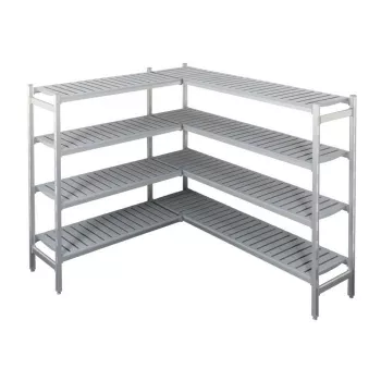 Regalsystem – 243 cm – 80 kg – Profi-Lagerregal für Großküchen