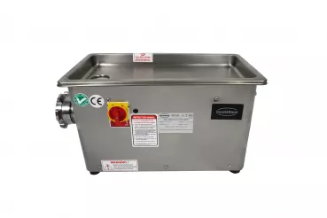 Fleischwolf, 90 kg/h, fester Kopf, 0,55 kW, Edelstahl, 230 V