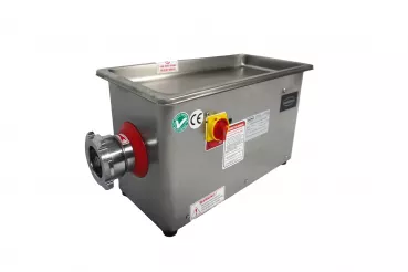 Fleischwolf, 90 kg/h, fester Kopf, 0,55 kW, Edelstahl, 230 V