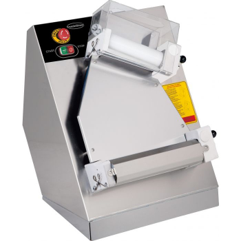 Teigausroller 40 cm – Edelstahl, Drehknopf-Bedienung, 4 mm einstellbar