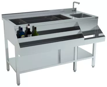 Cocktail-Bar-Station 1400 – Profi-Mixstation