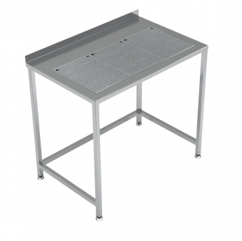 Arbeitstisch mit integrierter Tropfschale 1000x650