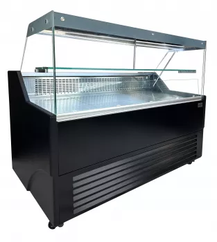 Kühlvitrine 130 l – Wesley 1.5 – Umluft – LED