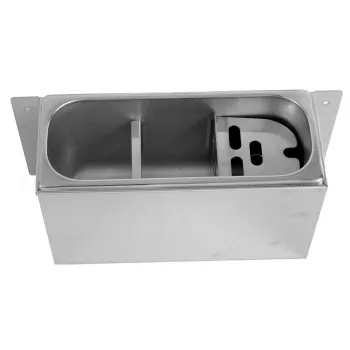 Spülbecken für Eislöffel 330x120x150 – Edelstahl AISI 304