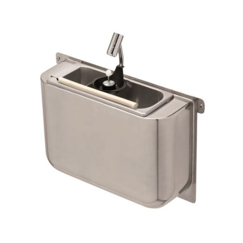 Spülbecken für Eislöffel 330x120x150 – Edelstahl AISI 304