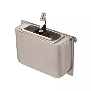 Spülbecken für Eislöffel 330x120x150 – Edelstahl AISI 304