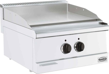 Base 600 El. Grillplatte Chrom