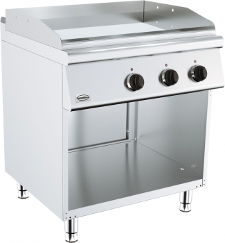 Base 700 El. Grillplatte Chrom