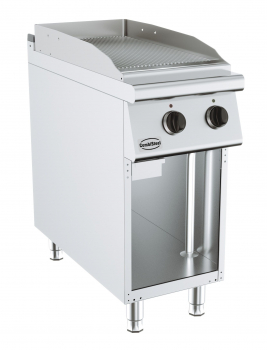 Base 900 El. Grillplatte Gerillt – Perfekte Grillstreifen