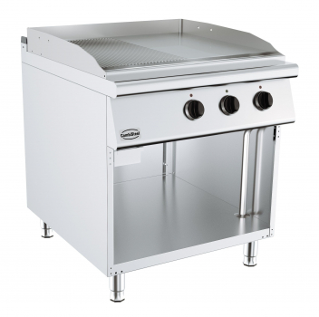 Base 900 El. Grillplatte Glatt/Gerillt