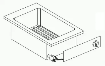 10 L Elektro-Fritteuse – 7,25 kW & 13 kg/h Förderleistung
