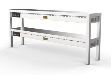 Aufsatzbord Keramisch beheizt 2-stufig 2000 – 12 Heaters of 250W