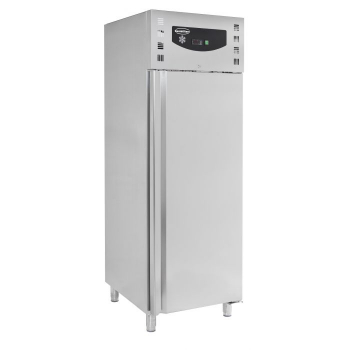 Edelstahl-Tiefkühlschrank 560 l – 1 Tür – Energieklasse B